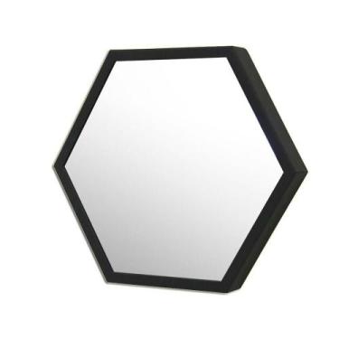 Imagem de Espelhos Hexagonal Com Moldura 60 X 52 Cm - Decoramix