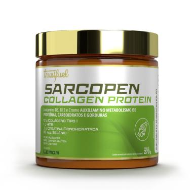 Imagem de Suplemento Alimentar Sarcopen Collagen Protein Trustfuel Lemon 270g 270g