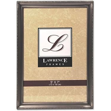 Imagem de Lawrence Frames 11557 Moldura de estanho antigo 12 x 17 cm - Design de borda com contas