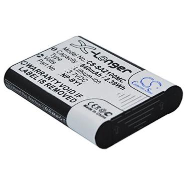 Imagem de Aijos Bateria de substituição de 3,7 V para Sony NP-BY1 Action Cam Mini AZ1, HDR-AZ1, HDR-AZ1/W, HDR-AZ1VR, HDR-AZ1VR/W