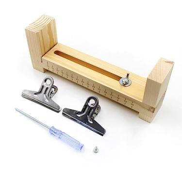 Imagem de PRIZOM Suporte para fabricante de pulseiras em forma de U para fazer pulseiras de madeira trança DIY kit de ferramentas de artesanato para trançar pulseiras B