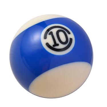 Imagem de Mavota Maçaneta de engrenagem de bola de sinuca azul 10 marchas alavanca de câmbio de engrenagem bola de bilhar alavanca de câmbio se encaixa na maioria dos veículos de transmissão manual automática