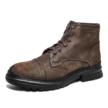 Imagem de Bota Coturno Masculina Couro Democrata Garage Eron