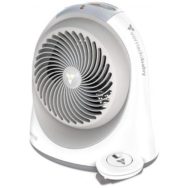 Imagem de Aquecedor Elétrico para Bebês com Recursos de Segurança Avançados e Temporizador, 110v, VORNADOBABY Sensa, Branco