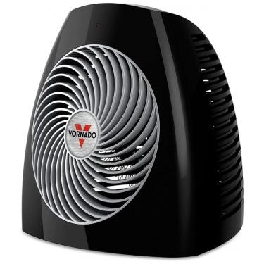 Imagem de Aquecedor Elétrico com 3 Configurações de Calor e Termostato Ajustável,1500W, 110V, VORNADO MVH, Preto