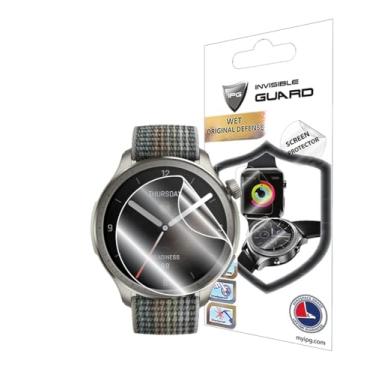 Imagem de IPG Protetor de tela de hidrogel para relógio inteligente Amazfit Balance (4 unidades) Película transparente HD invisível antiarranhões - suave/autorreparação/bolha para equilíbrio