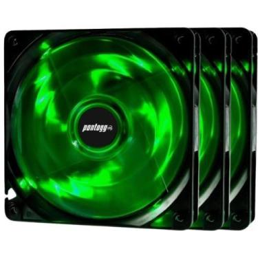 Imagem de Kit 3 Cooler Fan Basic 4 Leds (Escolha o seu) 120mm Gabinete Pc Gamer 