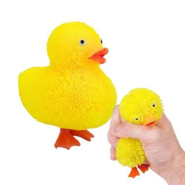 Imagem de Brinquedo Anti Stress De Apertar Pintinho Com Led Squishy Toys Fidget 