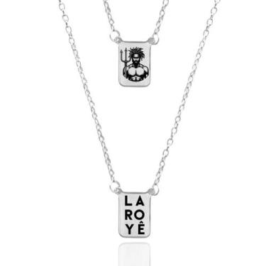 Imagem de Escapulário de Aço Orixá Exú Bará - Balaio de Santo