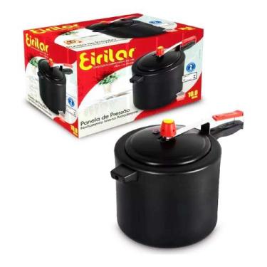 Imagem de Eirilar panela de pressao eiriflon preta 10 lts