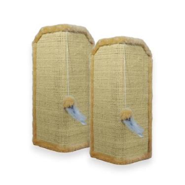 Imagem de Kit Com 2 Arranhador Para Gatos Protetor Pet Para Canto De Sofá E Cama