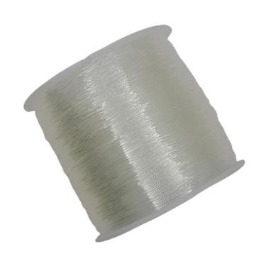 Imagem de Fio De Nylon Para Pulseiras Bijuteria Colares Transparente Com 94 Metr
