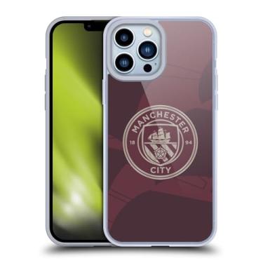 Imagem de Head Case Designs Capa de gel macia oficialmente licenciada pelo Manchester City Man City FC Third 2024/25, compatível com Apple iPhone 13 Pro Max