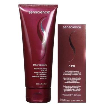 Imagem de Kit Senscience Inner Restore Intensif 200ml + CPR 2x25ml