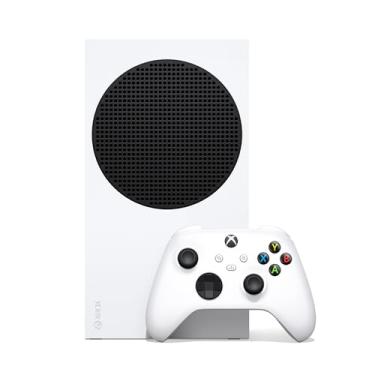 Imagem de Xbox Series S 1TB SSD Console Robot White - Includes Xbox Wireless Controller - Up to 120 frames per second - 10 GB RAM - 1 TB SSD Storage - Experience high dynamic range - Xbox Velocity Architecture