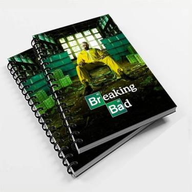 Imagem de Caderno Universitário 96 Fls Serie Breaking Bad Mod. 01 - Premium