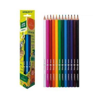 Imagem de Lápis De Cor Rei Leão 12 Cores - Leonora - Leo & Leo