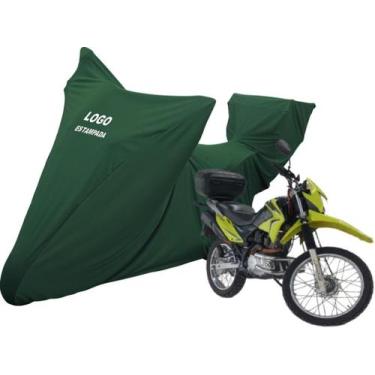Imagem de Capa Tecido Lycra Moto Honda Nxr 150 Nxr150 Com Baú Bauleto - Mz, Verd