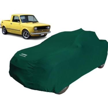 Imagem de Capa Para Cobrir Carro Antigo Fiat Pick-Up Saboneteira - Mz, Verde