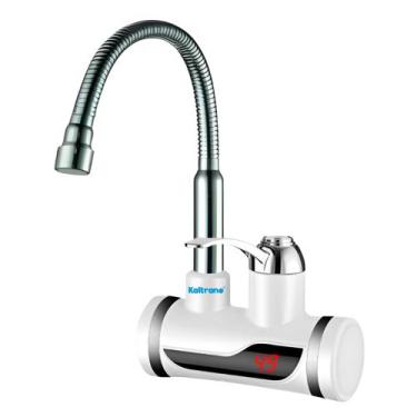 Imagem de Torneira Eletronica Agua Quente 3000w Parede Kaltrane, 110V