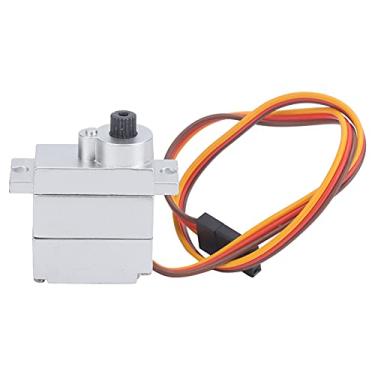 Imagem de Acessório Servo RC 9G Todo Em Metal, Compatível Com WPL B1/B16/B24/B36/C1/C24/C34/Q60/Q61/Q65/MN 90/99