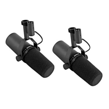 Imagem de Kit 2 Microfones Sm7b Estúdio Rádio Tv Podcast Shure
