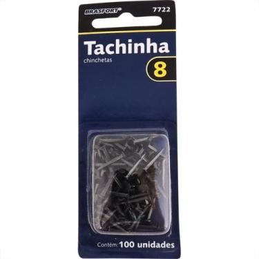 Imagem de Tachinha Brasfort 08 Blister Com 100Pecas 7722