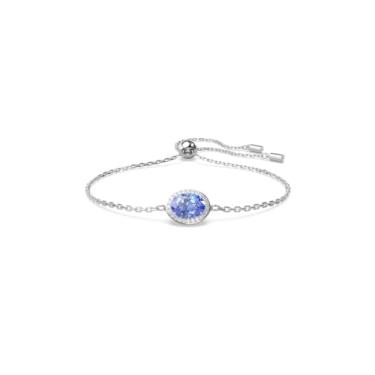 Imagem de Pulseira Swarovski Una Angelic, Lapidação oval, Azul