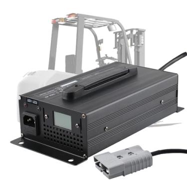 Imagem de Carregador de bateria 12V/24V/36V/48V/60V/72V Carregador de bateria para empilhadeira com plugue Anderson 50A/120A/175A/350A para paleteira, empilhadeira, carrinho de golfe,24v 30a,350A