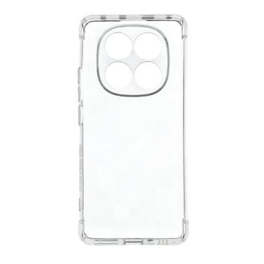 Imagem de Capinha Capa Anti Impacto Choque Shock Transparente em Silicone Macio Proteção Compatível com Xiaomi Redmi Note 14 Pro Plus