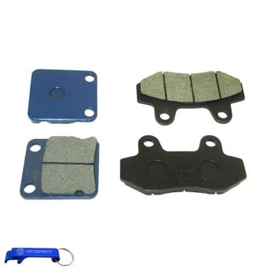 Imagem de TC-Motor pastilhas de freio dianteiras traseiras para pastilhas de freio para 50cc 70cc 90cc 110cc 125cc 140cc 150cc 160cc Motocicleta de trilha de sujeira chinesa XR CRF KLX SSR Thumpstar Stomp Pitster Pro DHZ