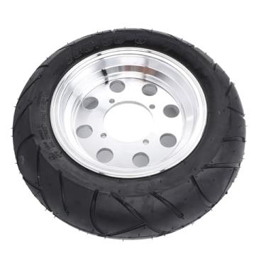 Imagem de Scooter Traseiro Pneu de Motocicleta, 130/50-8 Roda Traseira Pneu a Vácuo Com Hub de Liga de Alumínio, Rodas de 8 Polegadas para Bicicleta de Macaco Z50 Z50J Buyang Electric