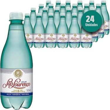 Imagem de Água Mineral S/Gás Pet SÃO LOURENÇO 510ml (24 unidades)