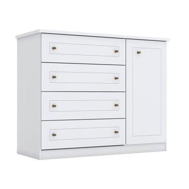 Imagem de Cômoda Infantil Nova York Branco HP - Henn