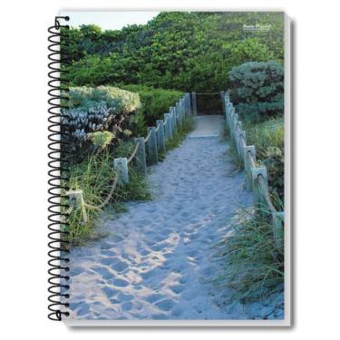 Imagem de Caderno 20 Matérias 400 Folhas New Capa Dura Universitário - Pauta Bra