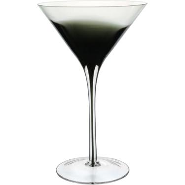 Imagem de JOGO 6 TAÇAS MARTINI HOME&CO COM FILETE PRETO ECO CRYSTAL 200ml 19x12x12cm TRANSPARENTE