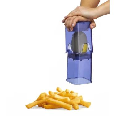 Imagem de Cortador Manual De Batata Em Palito Com Lâmina Em Aço Inox