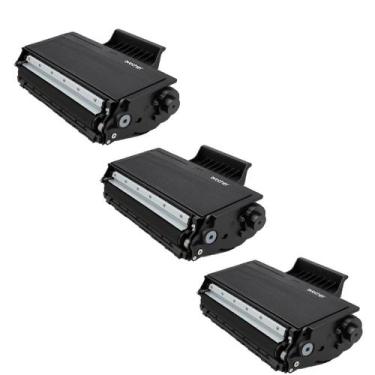 Imagem de Kit 3X Cartucho Toner Brother Compatível Tn580 Tn650 - IMPORTED