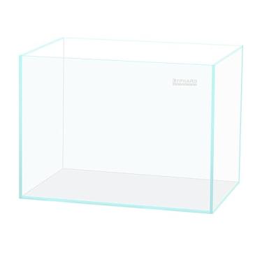 Imagem de LYPHARD AQUARIUMS Aquário sem aro de 24,5 litros, vidro transparente ultra branco, tanque de aquário de baixa temperatura, pequeno para Betta, 38 cm x L 39 cm x A 11,8 cm de espessura, 5 mm com tapete de espuma EVA incluído