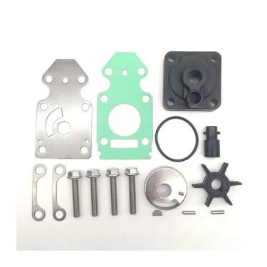 Imagem de Kit de reparo de impulsor de bomba de água para YM OEM com caixa 63V-W0078-02-00 63V-44301-00 63V-W0078-02-00 peças de reconstrução (1 conjunto)