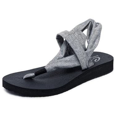 Imagem de Skechers Chutes Femininos para Estúdio de Meditação, Cinza, 6