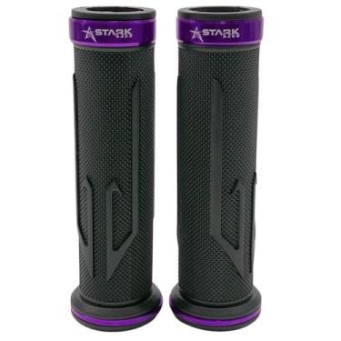 Imagem de Manopla Luva Punho Stark Race Spider Universal Motocicleta, Roxo