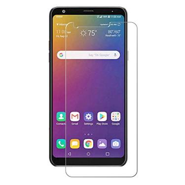 Imagem de [Pacote com 2] Protetor de tela transparente para LG Stylo5 - Película protetora de vidro temperado com dureza 9H antiarranhões para LG Stylo 5 LM-Q720