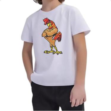 Imagem de Camiseta Infantil Galo Bravo - Alearts, 8