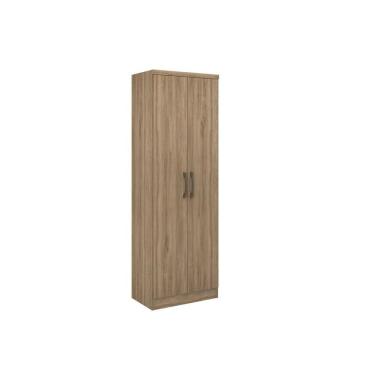 Imagem de Armário Multiuso Sala 424 C/ 2 Portas Noce - Carraro