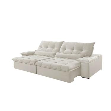 Imagem de Sofá Nivus Linho 02 Módulos De 120cm B25cm Meu Sofá Online A302 Linho Branco