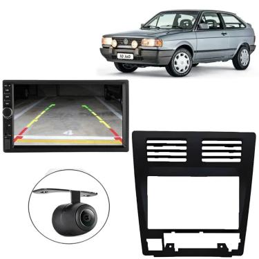 Imagem de Central Multimídia 2 Din Mp5 Gol G1 Cl Câmera Moldura