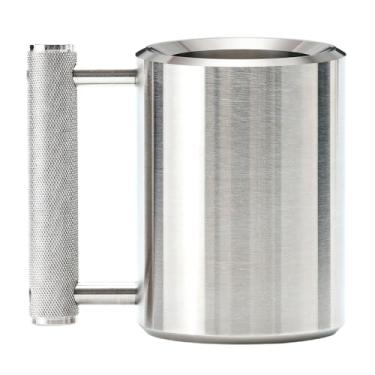 Imagem de SPGYENX Caneca Com Halteres Pesados, 18 Lb/8 Kg, 10 Oz, Aço Inoxidável 304, Para Exercícios E Fitness, Adequados Treinamento De Força Em Academia, Presente Brincadeira, Equipamento Braços, Alça Anti