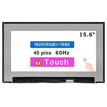 Imagem de WARWOLFTEAM Tela De Substituição 15,6" Lp156Wfd-Sph1 Para Dell Inspiron 15 5510 5515 5518 5584 P106F P106F001 P106F003 P85F P85F001 Painel Exibição Lcd 40 Pinos (Fhd 1920X1080 Touch)