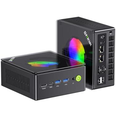 Imagem de GMKtec Mini Pc Para Jogos K11, Amd Ryzen 9 8945Hs (8C/16T, Até 5,2 Ghz), 64 Gb De Ram Ddr5, Minicomputador De Mesa De 1 Tb, Hdmi/Oculink/Displayport/Usb4*2